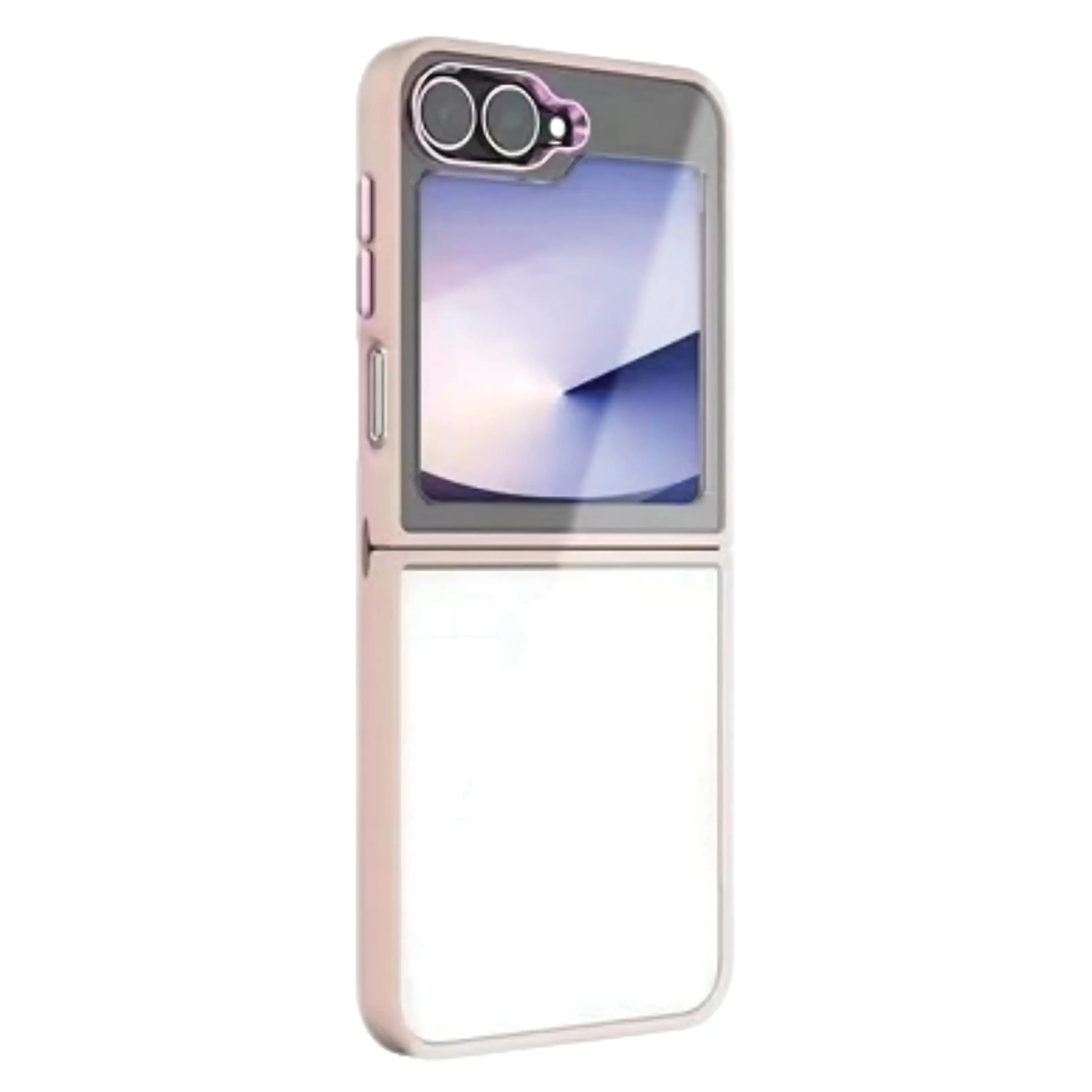 Samsung Galaxy Z Flip 6 Clear Twotone Pink